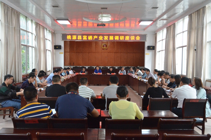 湯祚國：圍繞“一園、一會、一牌” 做大做強我縣富硒產業(yè)